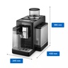 DeLonghi aparat za espresso kafu EXAM440.55.B Rivelia, automatski, crni