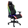 Trust stolica GXT 719 RGB gaming RUYA, crna, udobna,podesiva, bežični daljinski