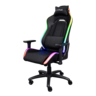 Trust stolica GXT 719 RGB gaming RUYA, crna, udobna,podesiva, bežični daljinski