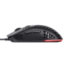 Trust GXT miš 928 Helox RGB gaming, ultra lagan, 6400 dpi,žičani, crni
