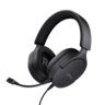 Trust slušalice GXT 489W FAYZO gamings, žičane, crne