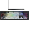 LORGAR tastatura Azar 514, žična mehanička gaming, RGB backlight,bijela, EN layout