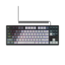 LORGAR tastatura Azar 514TKL, žična RGB mehanička gaming, bijela, EN layout