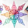 Connetix Tiles - Pastel Geometrijski set (40 kom)