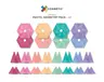Connetix Tiles - Pastel Geometrijski set (40 kom)