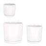 BIZZOTTO saksije Eliza set 3/1 bijele