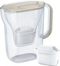 Brita Style Essential bokal za filtriranje vode 2,4L bež + 2 GRATIS filtera