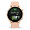 GARMIN Vivoactive 6 sportski pametni sat, 41mm, Pink Dawn/P. Dawn Metallic