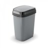 KETER Kanta za otpatke 10L siva dual swing KIS