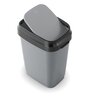 KETER Kanta za otpatke 10L siva dual swing KIS