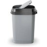 KETER Kanta za otpatke 10L siva dual swing KIS