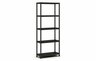 KETER Polica 75kg/5 crna PVC PLUS SHELF