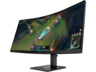 HP OMEN monitor AV4C1E9 34c G2 gaming zakrivljeni,34, WQHD, VA, 400 cd/m2, AMD FreeSync, DP, HDMI, 180Hz, 1ms