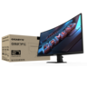 GIGABYTE monitor GS27FC gaming zakrivljeni, 27, FullHD, VA, 250 cd/m2,  HDR Ready, AMD FreeSync Premium, 180Hz, 1ms