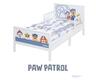 Krevet Paw Patrol 70 x 140 cm uključujući rešetkastu ogradu i posteljinu