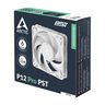 Arctic P12 Pro PST White PWM Fan with Cable Splitter