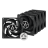 Arctic P8 PWM PST 5-pack fans 80mm PWM Fan