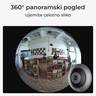 REOLINK IP kamera Fisheye serija P520 – 6MP, 360° pogled, PoE