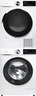 VIVAX HOME sušilica CDR-0816MHP + mašina za veš WFL-140816PMI + vezni element SKM-10
