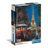 CLEMENTONI CL35577  PUZZLE 500 NOĆ U EIFFEL KAFIĆU