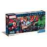CLEMENTONI CL39877  PUZZLE 1000 PANORAMA MARVEL-HEROJI U AKCIJI