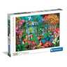 CLEMENTONI CL35573  PUZZLE 500 STAKLENIK