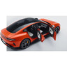 Xiaomi model SU7 automobil Die-Cast 1/18Lava Orange