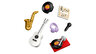 LEGO® Friends Prodavaonica glazbenih instrumenata i stan 42653