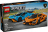 LEGO Speed Champions Lamborghini Revuelto i Huracán STO 77238