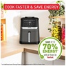 TEFAL friteza na vrući zrak EY551HE0 Easy Fry Silence, 1670 W, 5 L