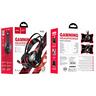 hoco. Slušalice sa mikrofonom, gaming, 3.5 mm / USB, LED - W105 Joyful