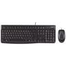 Logitech Tipkovnica+miš, set, žični, USB - MK120
