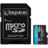 KINGSTON microSDXC 128GB Canvas Go Plus Gen4 200MB/s A2 U3 V30 Card + Adapter