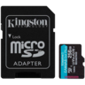 KINGSTON  microSDXC 256GB  Canvas Go Plus Gen4 200MB/s A2 U3 V30 Card + Adapter
