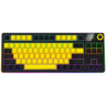 LORGAR tastatura KBP70TKLW gaming, mehanička bežična TKL Pro, crno žuta, EN layout