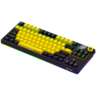 LORGAR tastatura KBP70TKLW gaming, mehanička bežična TKL Pro, crno žuta, EN layout