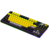 LORGAR tastatura KBP70TKLW gaming, mehanička bežična TKL Pro, crno žuta, EN layout