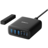 Anker punjač (112W, 6 portova, GaN) crni