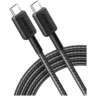 Anker 322 USB-C na USB-C kabel 90 cm pleteni crni