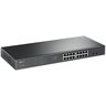 TP-Link TL-SG1218MPE 16-Port Gigabit PoE+ Easy Smart Switch,16 Gigabit PoE+ RJ45 Ports,2 x SFP, 2× combo gigabit SFP slots,802.3at/af,250W PoE Power,1U 19-inch Rack-mountable Steel Case