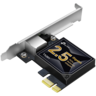 TP-Link TX201 2.5 Gigabit PCI Express Network Adapter, PCIe 2.1 ×1, Support 2.5/1 Gbps and 100 Mbps Network Standards, Low-Profile and Full-Height Brackets
