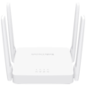 Mercusys AC10 AC1200 Wireless Dual Band Router, 300 Mbps at 2.4 GHz + 867 Mbps at 5 GHz, 4 × 5 dBi Fixed External Antennas