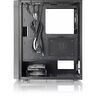 THERMALTAKE kućište Versa XM1 TG Mid Tower, 3mm TG, Black1x 120mm standard fan