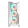 GIGABYTE kućište C301G White 3xARGB fans(1xRear; 3xFront)GPU H : 400mm; Dust filter