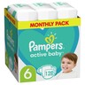 Pampers Active Baby Plus pelene, vel. 6 (13-18kg), 128 kom