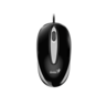 Genius miš DX-Mini USB LED miš black, 1000 DPI, 1.5m, 3 tipke, optički