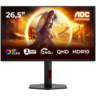 AOC monitor Q27G4ZDR gaming, 27, QHD, OLED, 1000 cd/m2, Adaptive Sync, HDR10, DP, HDMI, 240Hz, 0.03ms