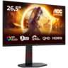 AOC monitor Q27G4ZDR gaming, 27, QHD, OLED, 1000 cd/m2, Adaptive Sync, HDR10, DP, HDMI, 240Hz, 0.03ms