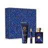 Versace Dylan Blue Pour Homme Eau de Toilette poklon set – muški parfem (100 ml + 10 ml + pouch)