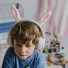 Kidywolf KIDYEARS Dječije Bluetooth slušalice s motivom 85 dB – Rabbit